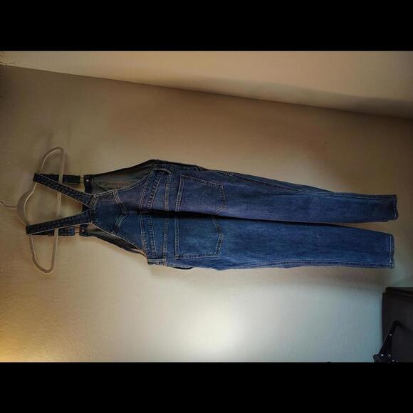 Old Navy Denim Overalls size 12 Womens - Picture 2 of 8